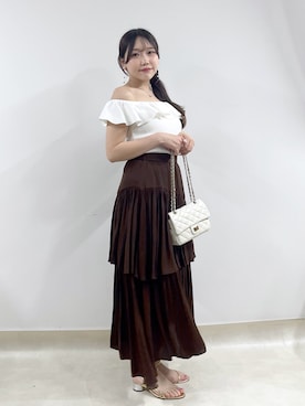 Rikoさん（レディース・158cm）の夏コーディネート