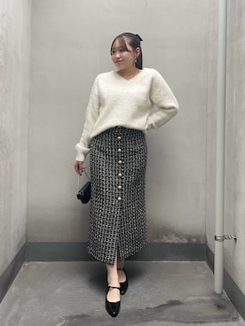 Rikoさん（骨格ナチュラル・レディース・158cm）の秋コーディネート