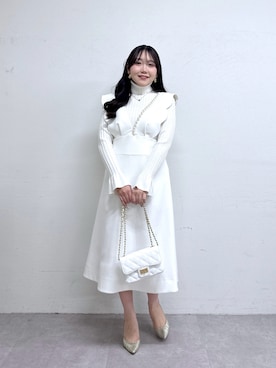 Rikoさん（レディース・158cm）の冬コーディネート