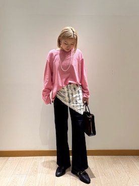 「アイテム（財布/小物）」を使った、rinrinさん（レディース・157cm）の秋コーディネート
