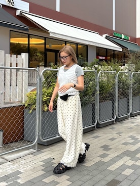 rinrinさん（レディース・157cm）の夏コーディネート
