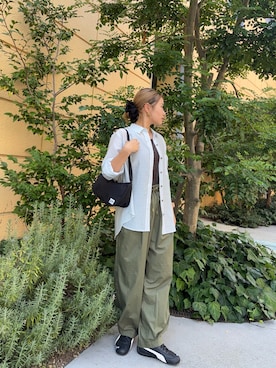 「アイテム（タンクトップ）」を使った、rinrinさん（レディース・157cm・20代）の夏コーディネート