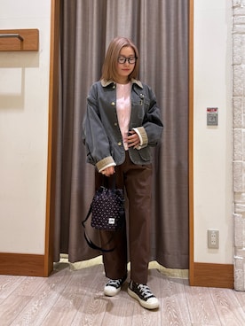 rinrinさん（レディース・157cm）の冬コーディネート