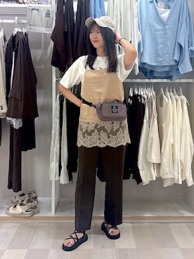 asamiさん（レディース・161cm）の夏コーディネート