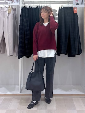 asamiさん（レディース・161cm）の秋コーディネート