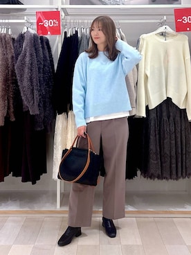 asamiさん(レディース・161cm)の冬コーディネート