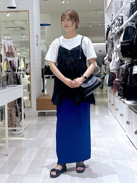 asamiさん（レディース・161cm）の夏コーディネート