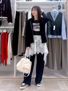 asamiさん（レディース・161cm）の春コーディネート