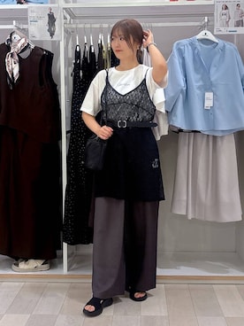asamiさん（レディース・161cm）の夏コーディネート