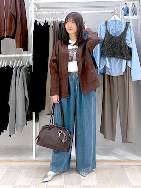 asamiさん（レディース・161cm）の春コーディネート