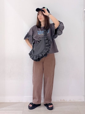 asamiさん（レディース・161cm）の秋コーディネート