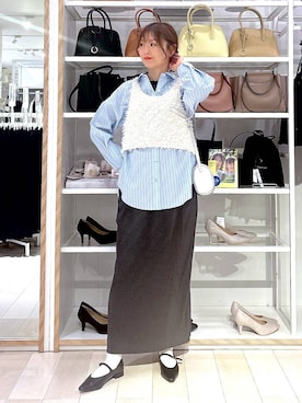 asamiさん（レディース・161cm）の春コーディネート