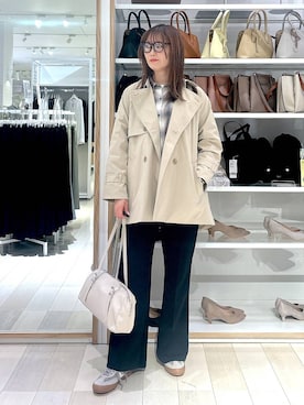 asamiさん（レディース・161cm）の冬コーディネート