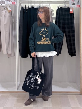 「アイテム（キーホルダー）」を使った、asamiさん（レディース・161cm）の秋コーディネート