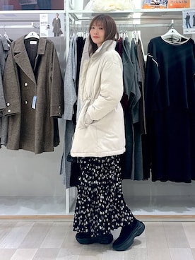 「GLOBAL WORK（グローバルワーク）のふわふわHugmeドルマンプルオーバー/595406（ニット/セーター）」を使った、asamiさん（レディース・161cm）の秋コーディネート