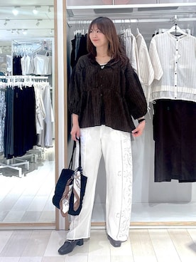 「GLOBAL WORK（グローバルワーク）のアイテム（財布/小物）」を使った、asamiさん（レディース・161cm）の春コーディネート