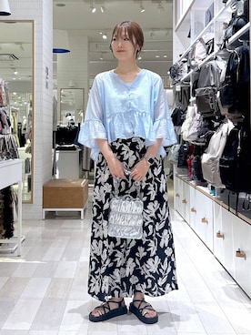 asamiさん（レディース・161cm）の夏コーディネート