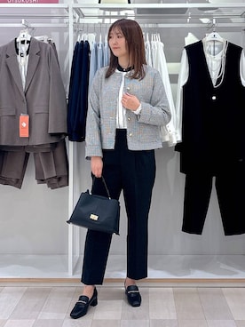 asamiさん（レディース・161cm）の冬コーディネート