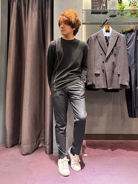 「5351 POUR LES HOMMES（ゴーサンゴーイチプールオム）のアイテム」を使った、kenta5351さん（メンズ・165cm）の秋コーディネート