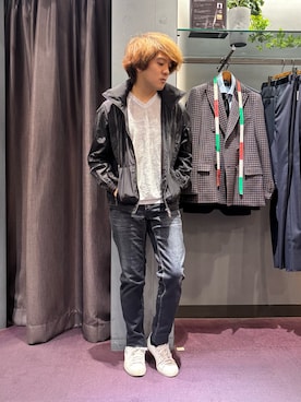 「5351 POUR LES HOMMES（ゴーサンゴーイチプールオム）のアイテム」を使った、kenta5351さん（メンズ・165cm）の秋コーディネート