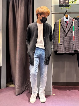 「5351 POUR LES HOMMES（ゴーサンゴーイチプールオム）のアイテム」を使った、kenta5351さん（メンズ・165cm）の秋コーディネート