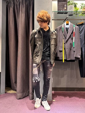 「5351 POUR LES HOMMES（ゴーサンゴーイチプールオム）のアイテム」を使った、kenta5351さん（メンズ・165cm）の秋コーディネート