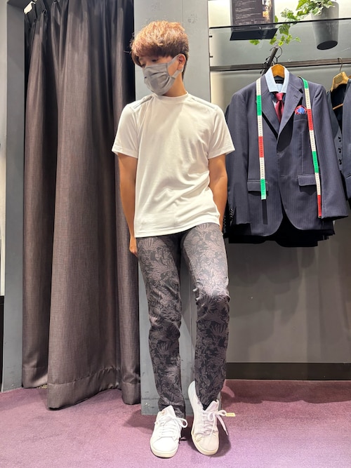 ジップ 半袖 Tシャツ