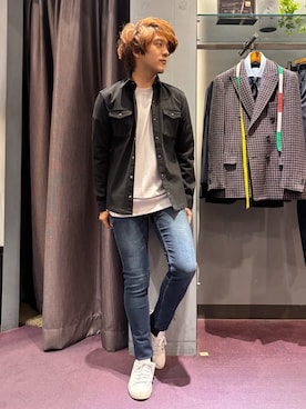 「5351 POUR LES HOMMES（ゴーサンゴーイチプールオム）のアイテム」を使った、kenta5351さん（メンズ・165cm）の秋コーディネート