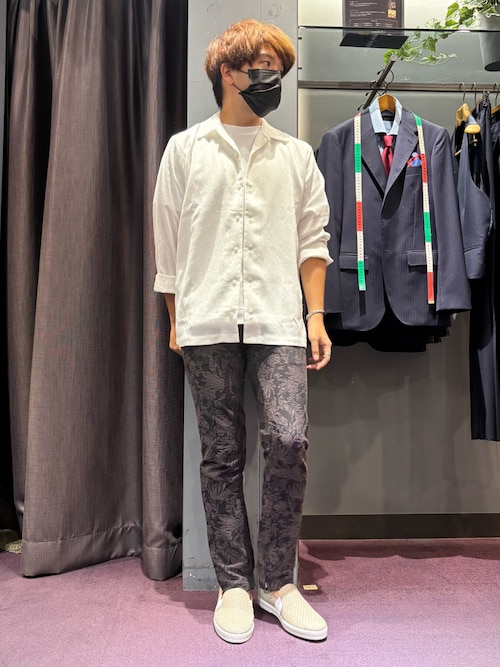 【25S/S】ジャガード 長袖 シャツ