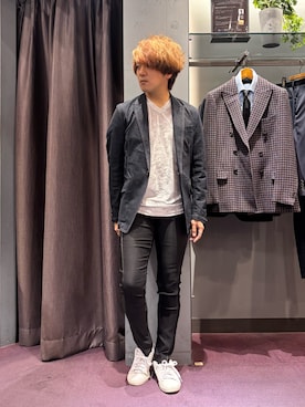 「5351 POUR LES HOMMES（ゴーサンゴーイチプールオム）のアイテム」を使った、kenta5351さん（メンズ・165cm）の秋コーディネート