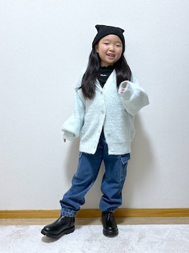 Hina ママ さん（キッズ・115cm）の秋コーディネート