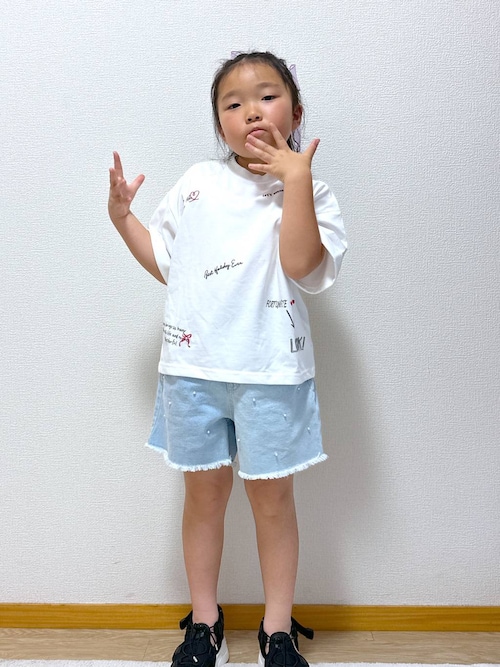 デニム ショートパンツ デニムパンツ[品番：AIKW0000659]｜ica