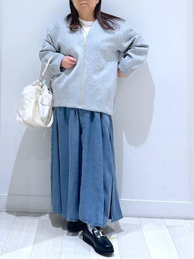 Hina ママ さん（キッズ・147cm）の冬コーディネート