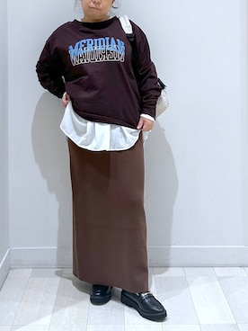 「アイテム（バックパック/リュック）」を使った、Hina ママ さん（レディース・147cm）の秋コーディネート