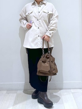 Hina ママ さん（レディース・147cm）の冬コーディネート