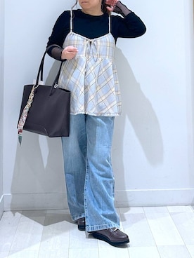 Hina ママ さん（レディース・147cm）の冬コーディネート