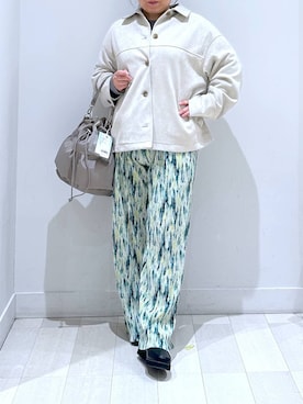 「GLOBAL WORK（グローバルワーク）のエアかる厚底ローファー/136031（ローファー、ブラック系）」を使った、Hina ママ さん（キッズ）の冬コーディネート