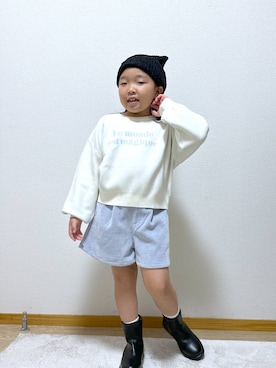 Hina ママ さん（キッズ・115cm）の秋コーディネート