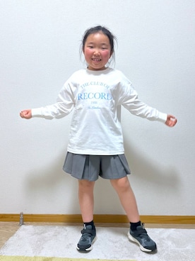 Hina ママ さん（キッズ・121cm）の冬コーディネート