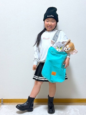 Hina ママ さん(キッズ・121cm)の冬コーディネート