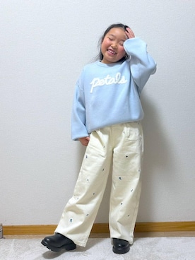 Hina ママ さん（メンズ・121cm）の冬コーディネート