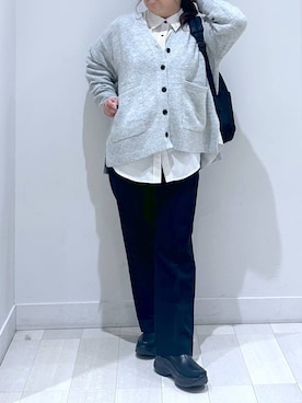 「アイテム（バックパック/リュック）」を使った、Hina ママ さん（レディース・147cm・40代）の冬コーディネート