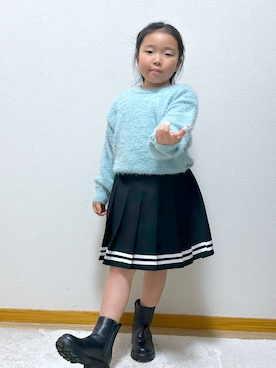 Hina ママ さん(キッズ・121cm)の冬コーディネート