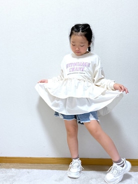 Hina ママ さん（キッズ・115cm）の秋コーディネート