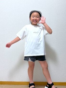 Hina ママ さん（キッズ・115cm）の夏コーディネート