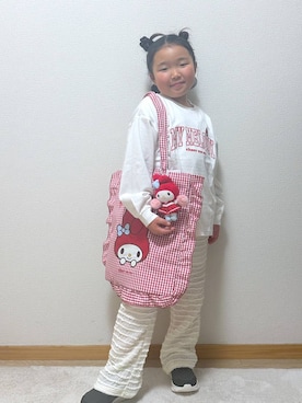 Hina ママ さん（キッズ・121cm）の春コーディネート