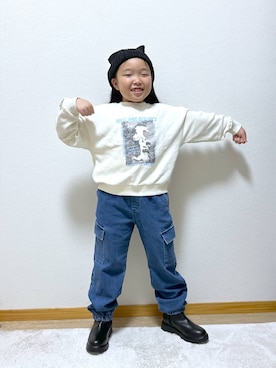 Hina ママ さん（キッズ・115cm）の秋コーディネート