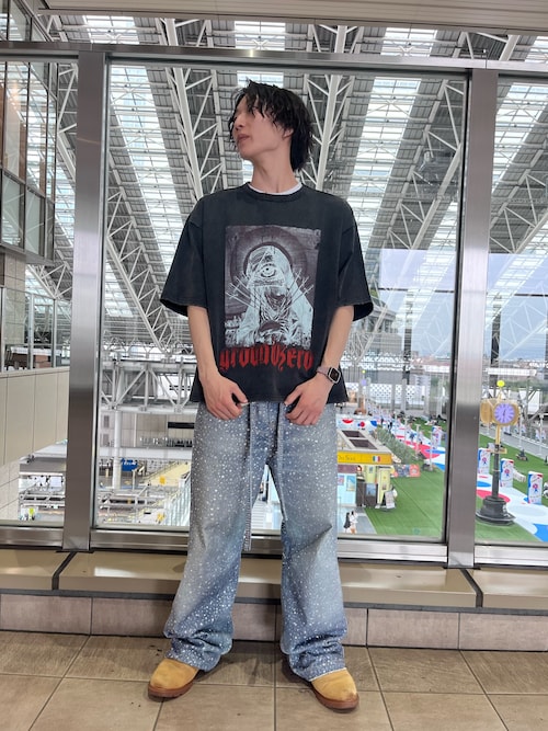 セール】DankeSchon/ダンケシェーン/GRADATION CHEMICAL S/S TEE