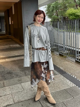 「スエード」｜remiさん（レディース・154cm）の秋コーディネート