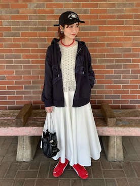 「Avail（アベイル）のアイテム」を使った、remiさん（レディース・154cm）の春コーディネート